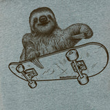 Sloth Riding A Skateboard
