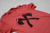Axe Tee-Red Triblend - Silvesse