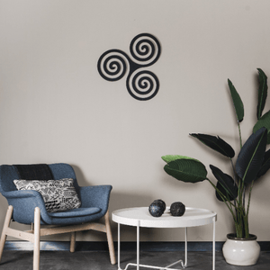 Triskelion - Metal Wall Art - Silvesse