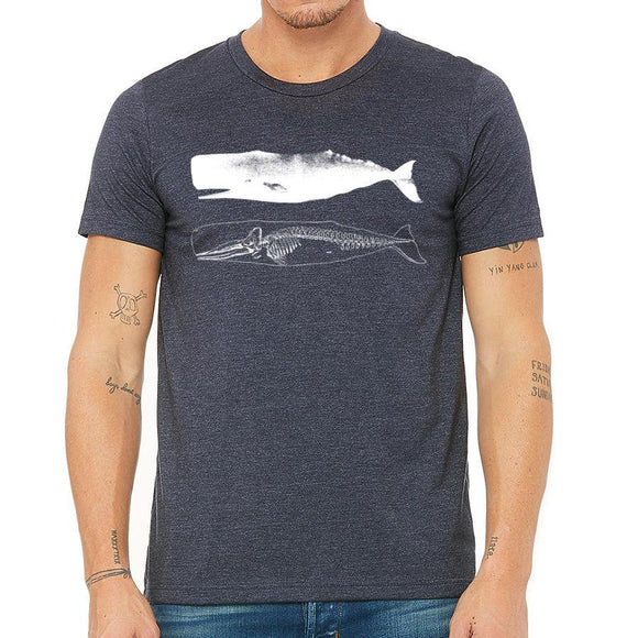 Nautical Whale Skeleton T-Shirt - Silvesse