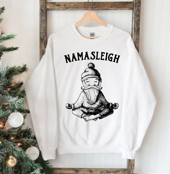Namasleigh Christmas Yoga Sweatshirt