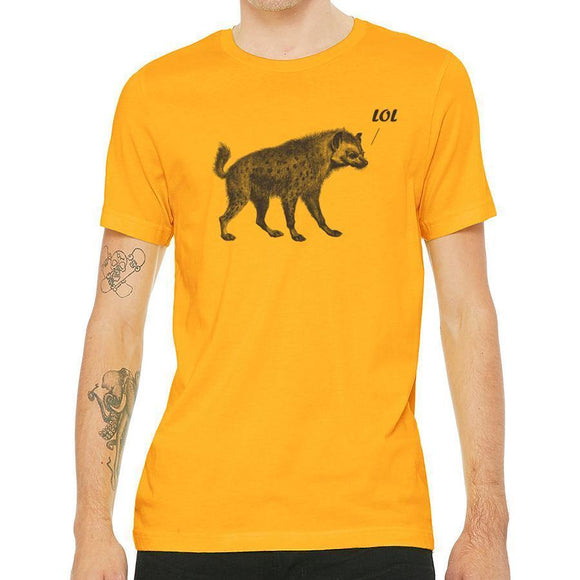 Laughing hyena LOL T-Shirt - Silvesse