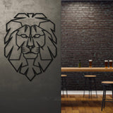 Leo - Metal Wall Decoration - Silvesse