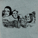 Mount Nasty- Great American women on Mt Rushmore T-Shirt - Silvesse
