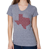 Texas hearts - Women's Tee - Silvesse