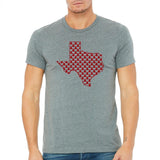 Texas hearts - Men's Tee - Silvesse