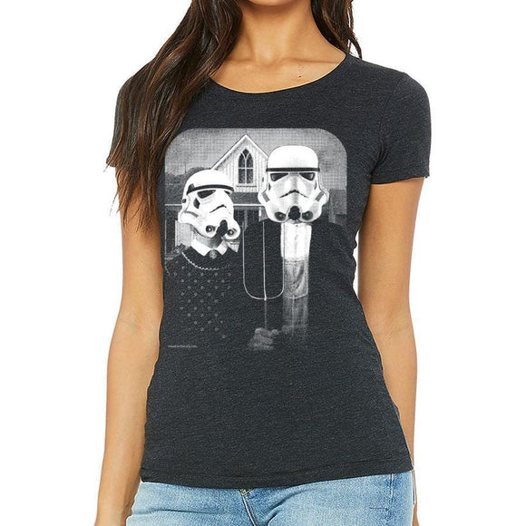 Star Wars American Gothic T-Shirt - Silvesse